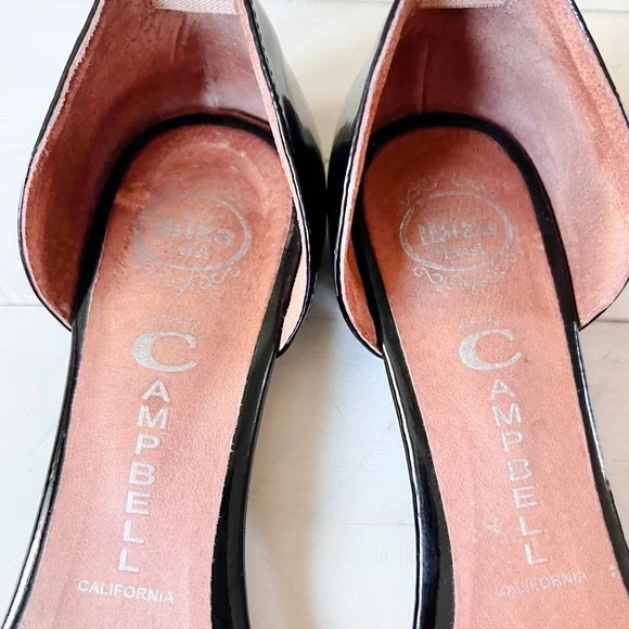 Jeffrey Campbell Ibiza Last D’orsay Boho Cutout Leather Flats Size 9 - Picture 10 of 14